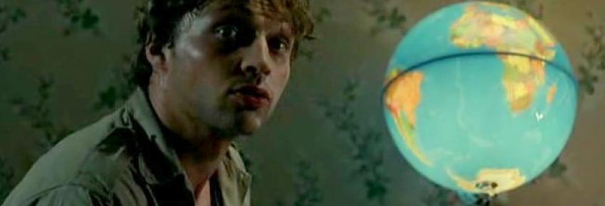 Jean-Philippe Ecoffey et son globe terrestre lumineux