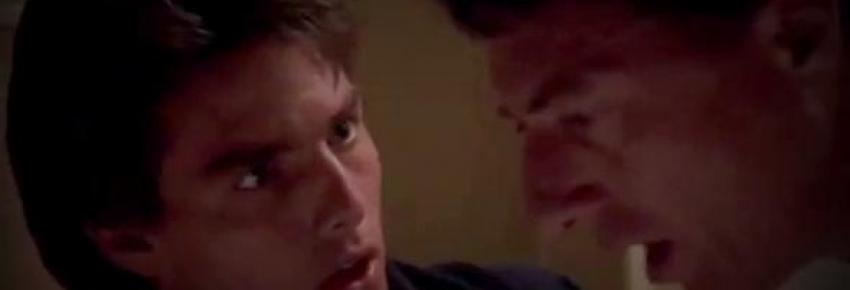 Rain man, scène de la salle de bain