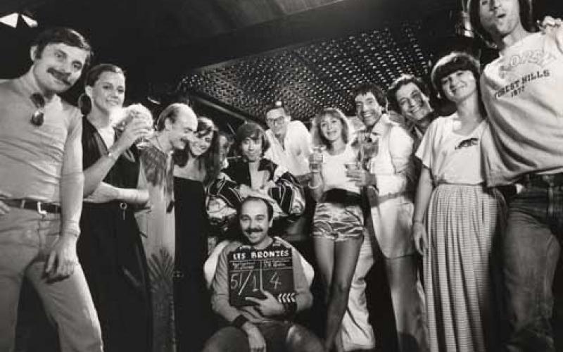 Les Bronzés pendant le tournage