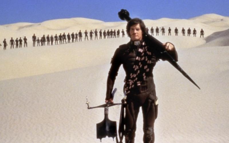 Paul s'apprete à chevaucher Shai-Hulud