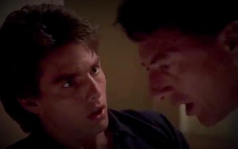 Rain man, scène de la salle de bain